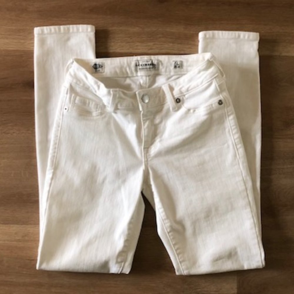 Lucky Brand White Jeans, Size 25 / 00
